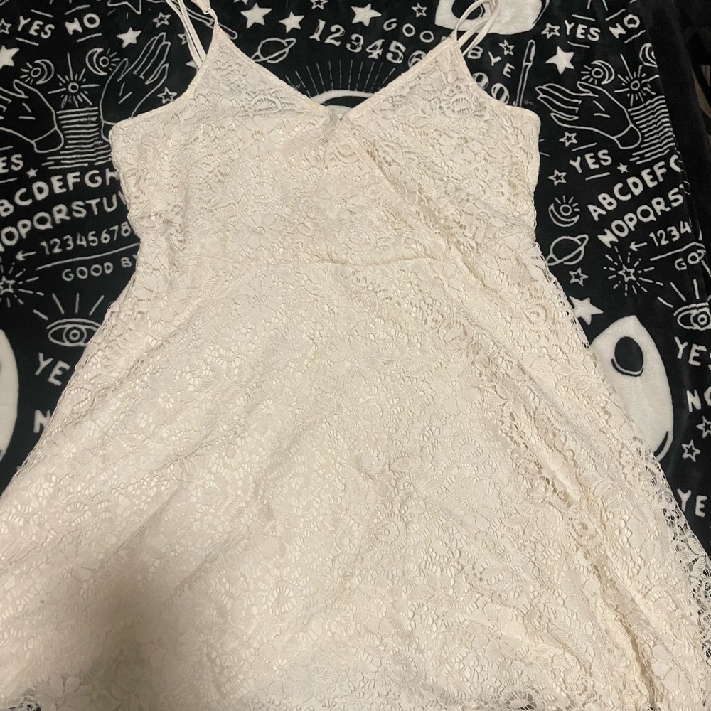 White Lacey dress